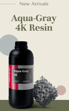 Phrozen Aqua Gray 4K 3D Printer Resin - 1Kg