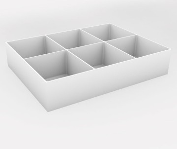 Partitioned Drawer Inserts
